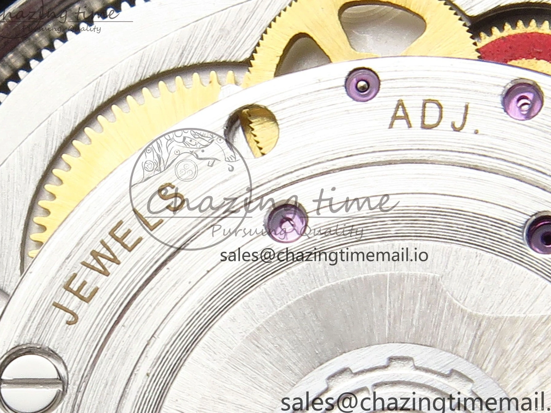 MiroTime 0204 SmoothTexture DateJust 36 126231 EWEF Best Edition Brown Dial Stick Marker on SS RG Jubilee Bracelet A 592